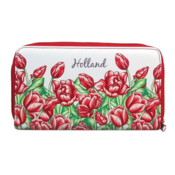 Typisch Hollands Portemonnee - Dames - Tulpen - Rood
