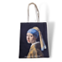 Typisch Hollands Tas katoen - Vermeer - Het meisje met de parel