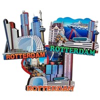Typisch Hollands Set mit 3 Magneten – Rotterdam-Holland