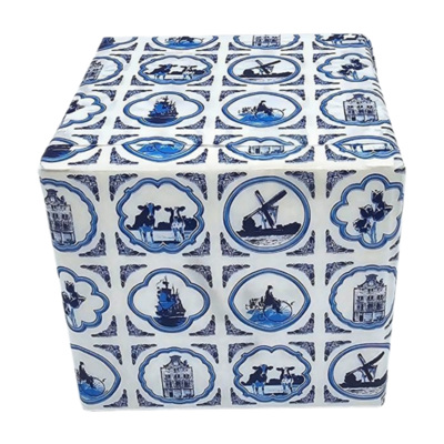 Typisch Hollands Delfter Blau-Geschenkpapierrolle – 30 cm, 3 Meter lang