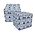 Typisch Hollands Delft Blue wrapping paper roll - 30cm, 3 meters long