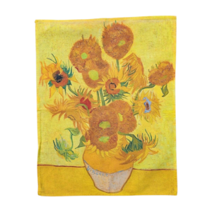 Typisch Hollands Tea towel - Sunflowers - Van Gogh - 40x50 cm