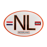 Typisch Hollands Aufkleber oval - NL - Niederlande
