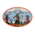 TTD Gifts Aufkleber oval - Holland - Mühlenlandschaft