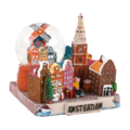 Typisch Hollands Snow globe with city scene 10 cm