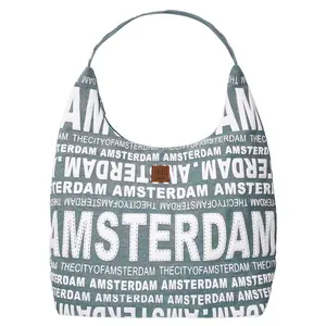 Robin Ruth Fashion Große Schultertasche Amsterdam - Hellblau.