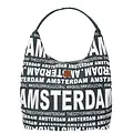 Robin Ruth Fashion Large shoulder bag Amsterdam -Deim blue - Refresh for the 2024-2025 season