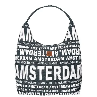 Robin Ruth Fashion Large shoulder bag Amsterdam -Deim blue - Refresh for season 2025