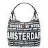 Robin Ruth Fashion Large shoulder bag Amsterdam -Deim blue - Refresh for season 2025