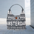 Robin Ruth Fashion Große Schultertasche Amsterdam - Deim blau