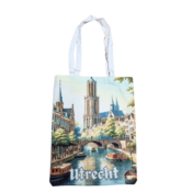 Typisch Hollands Baumwolltasche Utrecht – Vollfarbig
