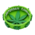 Typisch Hollands Ashtray Amsterdam -Cannabis in relief design 10cm