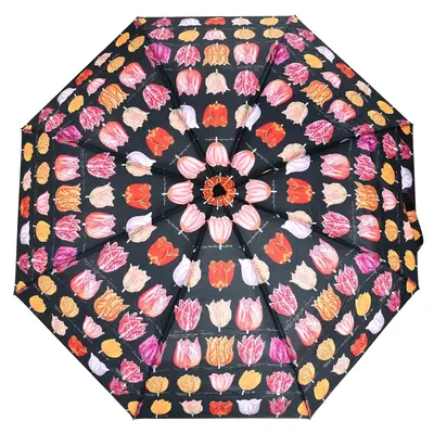 Typisch Hollands Luxe paraplu - Tulpen - Automatic