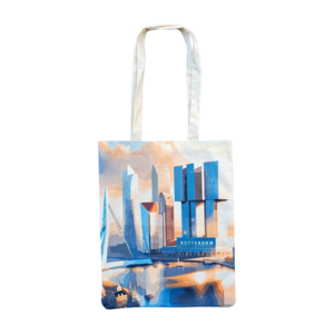 Typisch Hollands Cotton bag Rotterdam - Full-Color