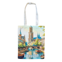Typisch Hollands Cotton bag Utrecht - Full color