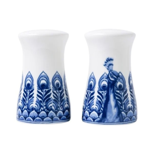 Heinen Delftware Salt & pepper set - Peacock