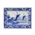 Heinen Delftware Applique Mill landscape rectangle