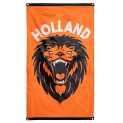 Typisch Hollands Polyester vlag brullende leeuw 'Holland'