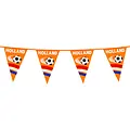 Typisch Hollands Orange-Holländische Wimpelkette, 6 Meter