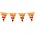 Typisch Hollands Orange-Holland bunting 6 meters