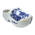 Heinen Delfts blauw Delfts blauwe klomp met traditioneel molenlandschap