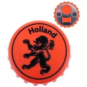 Typisch Hollands Opener magneet - Holland - Oranje