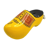 Typisch Hollands Savings clog yellow with traditional farmhouse piping decoration
