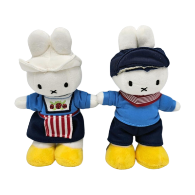 Nijntje (c) Miffy – Bauernhofpaar – Geschenkset – 15 cm