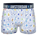 Typisch Hollands Boxershorts - Icons - Delftblau - farbig
