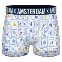 Typisch Hollands Boxershorts - Icons - Delftblau - farbig