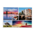 Typisch Hollands Postkarte Holland - Übersicht
