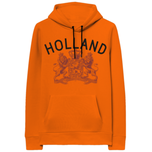 Holland fashion Kapuzenpullover - Holland - Orange - Löwen