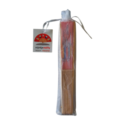 Typisch Hollands Hand fan - Miffy - Orange