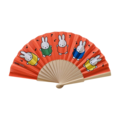 Typisch Hollands Hand fan - Miffy - Orange