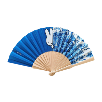 Typisch Hollands Hand fan - Miffy - Blue