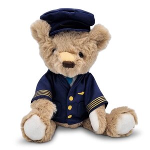 TTD Gifts Plush bear - Pilot 20cm