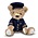 Typisch Hollands Plush bear - Pilot 20cm