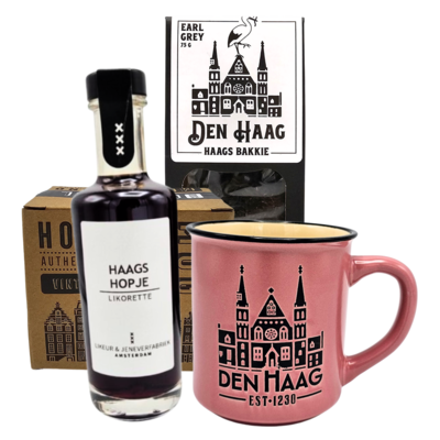 Typisch Hollands Cadeau-pakket Den-Haag 3-delig