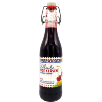Typisch Hollands Kirschsirup in klassischer Flasche mit Bügelverschluss