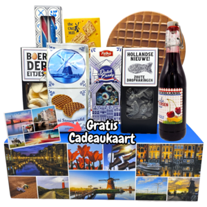 typisch-hollands-geschenkpakket Dutch gift package (Photo box Dutch glory) treat package