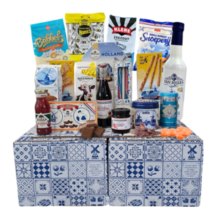 typisch-hollands-geschenkpakket Typical Dutch Super gift package - Holland delicacies