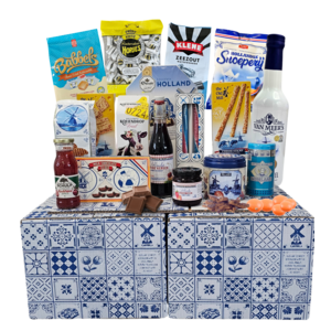 typisch-hollands-geschenkpakket Typisch niederländisches Super-Geschenkpaket – Niederländische Köstlichkeiten