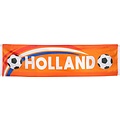 Typisch Hollands Spandoek Holland -voetballen - Oranje en Rood-Wit-Blauw  180x50cm