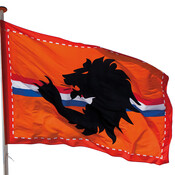 Typisch Hollands Polyester-Riesenflagge Niederländischer Löwe