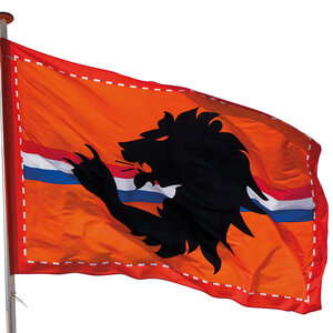 Typisch Hollands Polyester giant flag Dutch lion