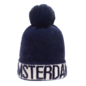 Typisch Hollands Short Hat Amsterdam Dark blue with white front