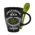 TTD Gifts Mug with spoon - Cannabis decoration - in Giftbox - Amsterdam
