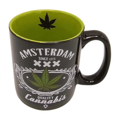 Typisch Hollands Mug Amsterdam - Cannabis in Giftbox