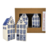 Heinen Delfts blauw Peper en Zoutvaatjes Holland