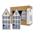 Heinen Delfts blauw Peper en Zoutvaatjes Holland
